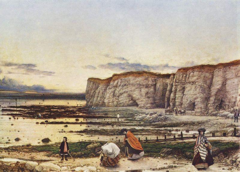 William Dyce Pegwell Bay in Kent eine Erinnerung an den Oktober oil painting image